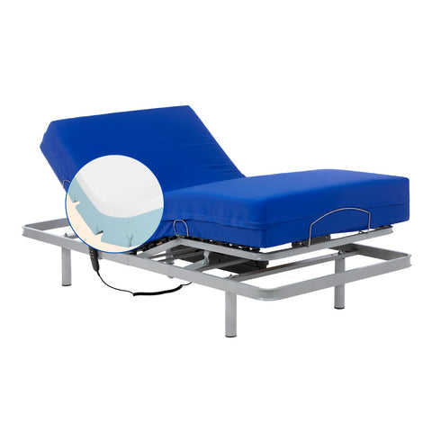 Pack Cama articulada con Colchón Viscoelástico Professional V6 - 90x190 cm