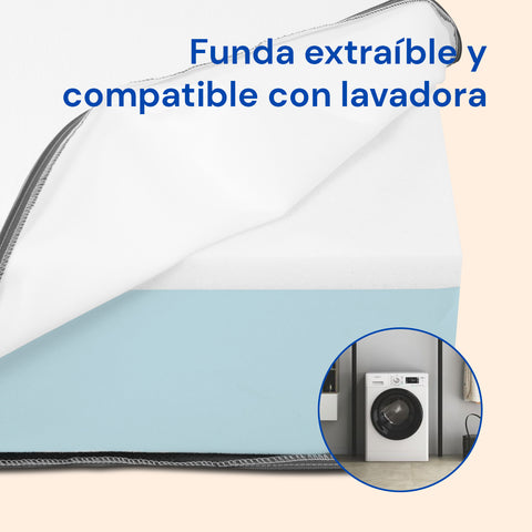 Colchón ortopédico Viscolástico Tencel - 105x190 cm